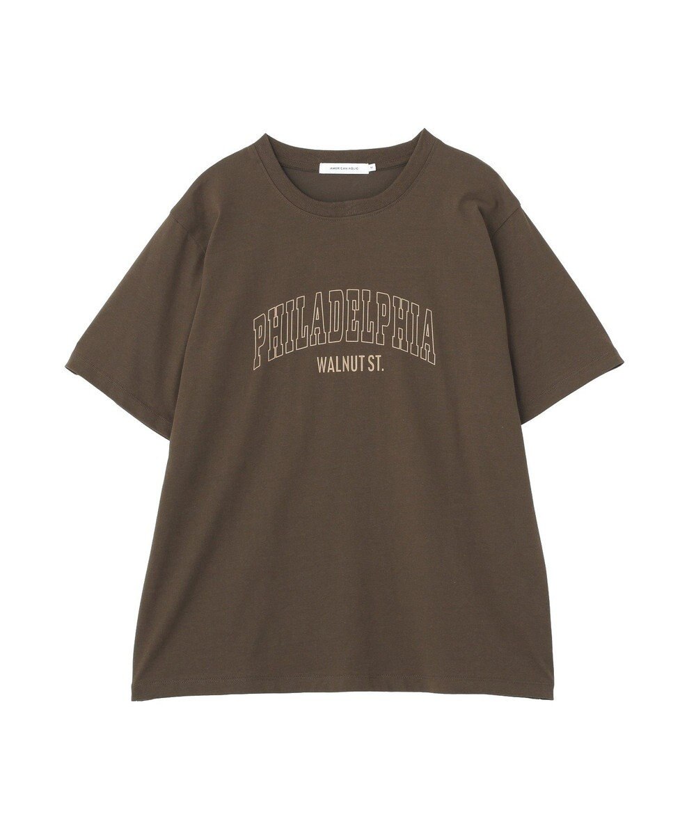 AMERICAN HOLIC 【マルチ機能】カレッジロゴＴシャツ 