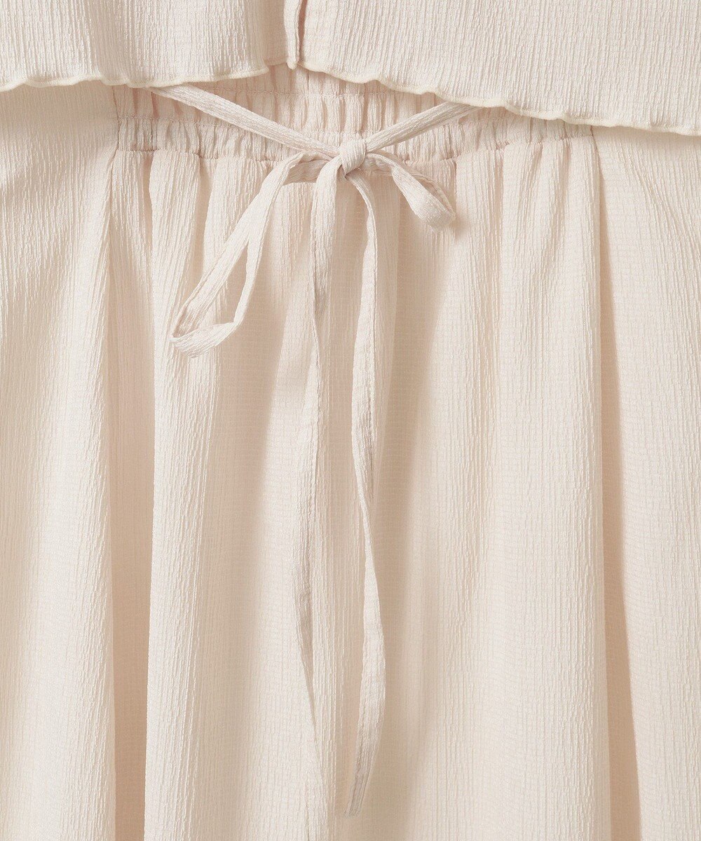 earth music&ecology ＳＥＴ２点ギャザーカットカーデ＋キャミワンピース 