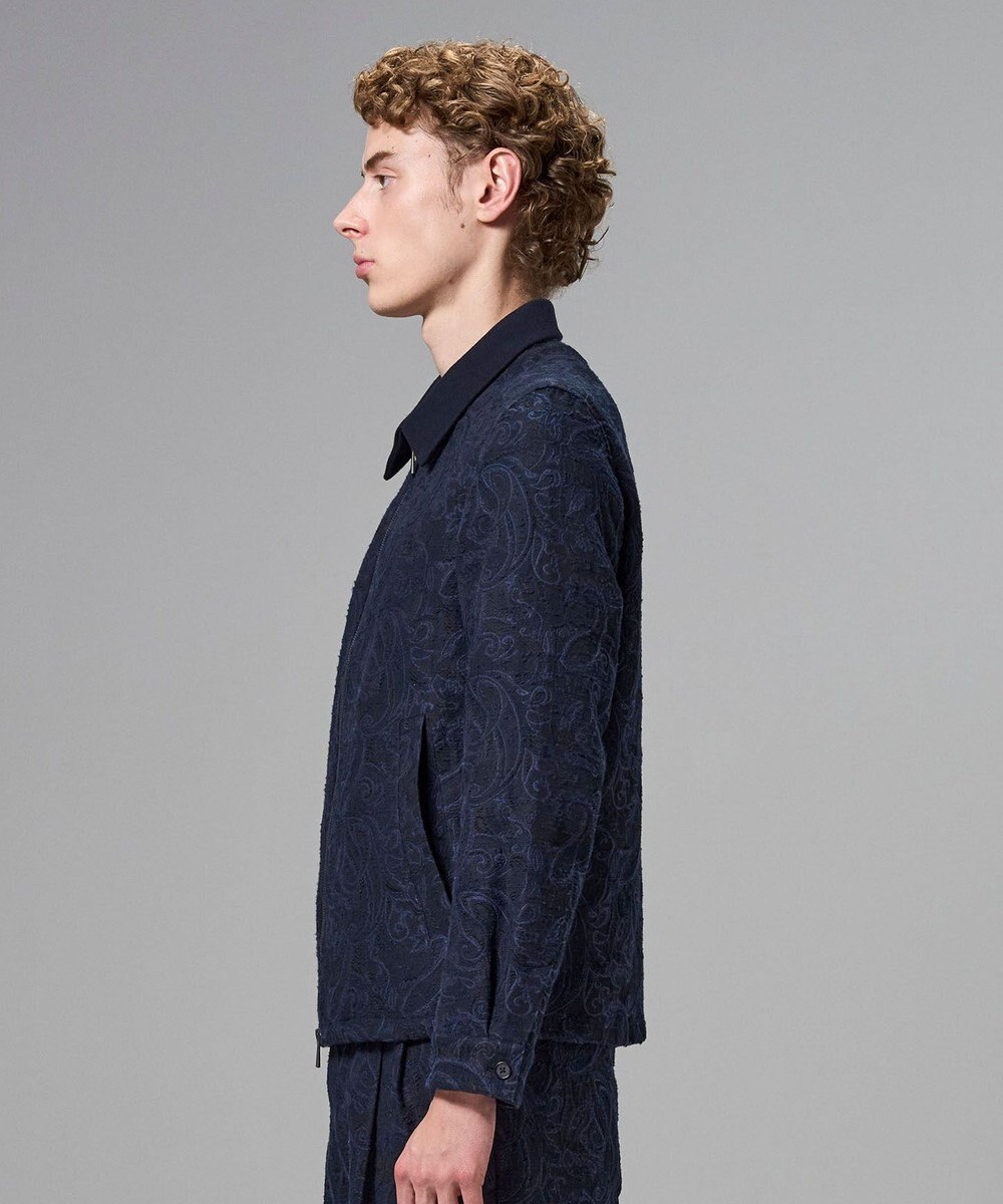 JOSEPH HOMME 【新柄】エスニカルスラブジャガード　ジップアップブルゾン 