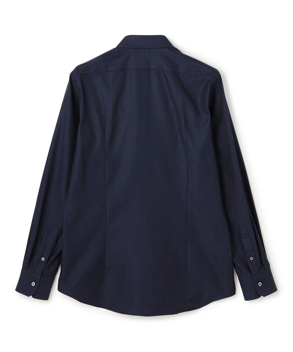 JOSEPH HOMME 【ドレスシャツ】ヘリンボンシャツ レギュラーカラードレスシャツ 