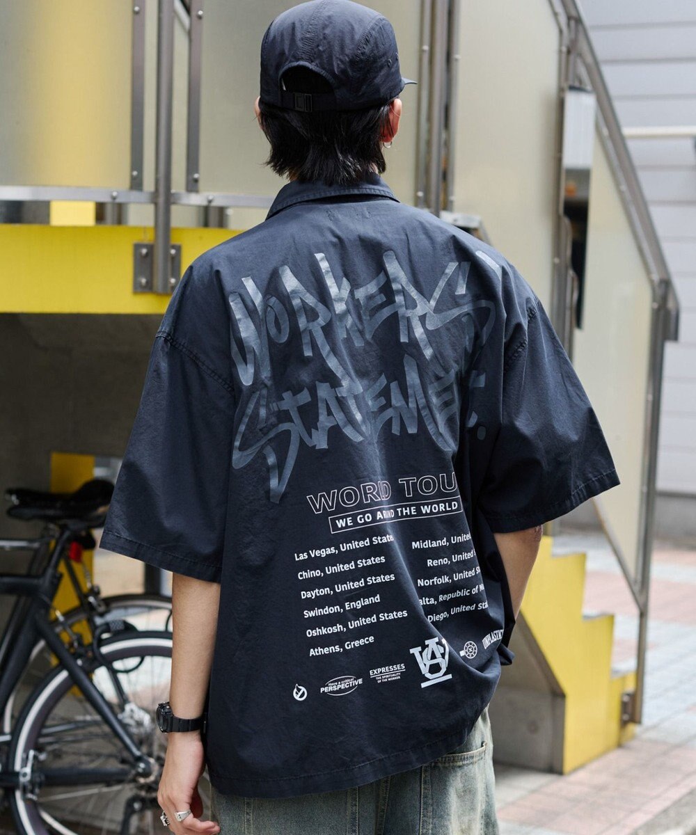 WEGO 【ユニセックス着用ITEM】ミリタリーハーフスリーブシャツ 