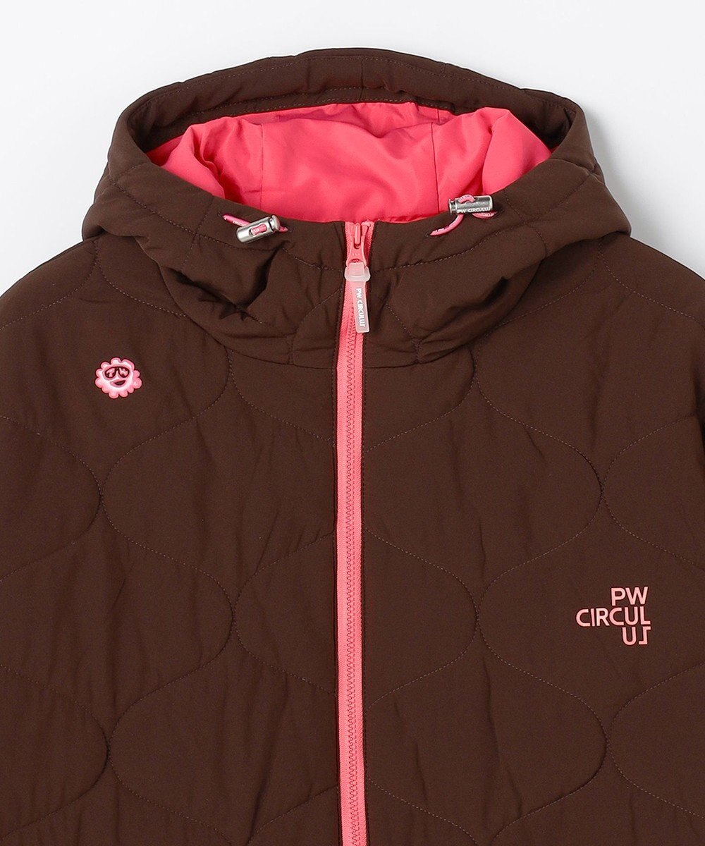 PW CIRCULUS 【撥水加工 / ストレッチ】【WOMEN】キルティング中綿ブルゾン ゴルフウェア レディース 