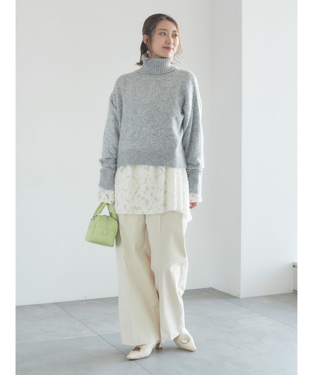 Te chichi 【宮本茉由着用】コーデュロイワイドパンツ 