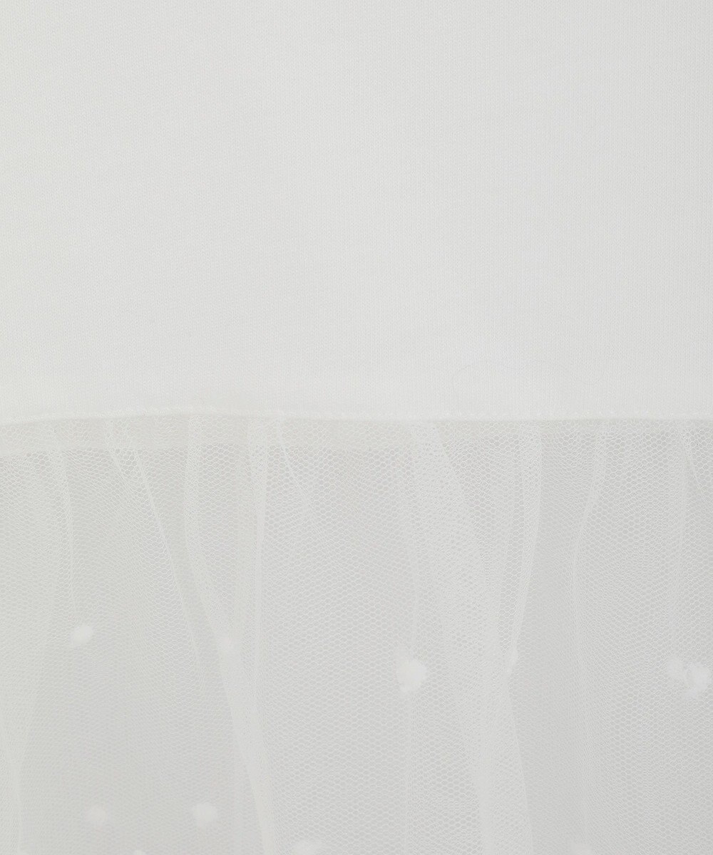 earth music&ecology チュールレースヘムインナー 