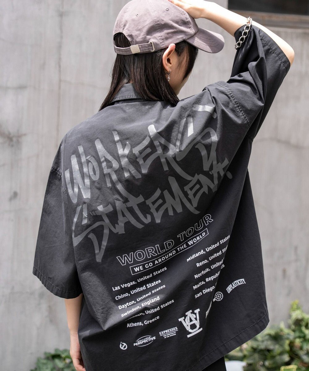 WEGO 【ユニセックス着用ITEM】ミリタリーハーフスリーブシャツ 