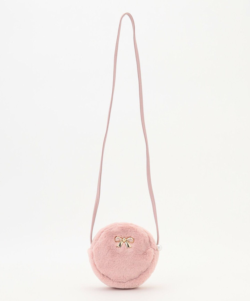 ANY KIDS フェイクファーポシェット 