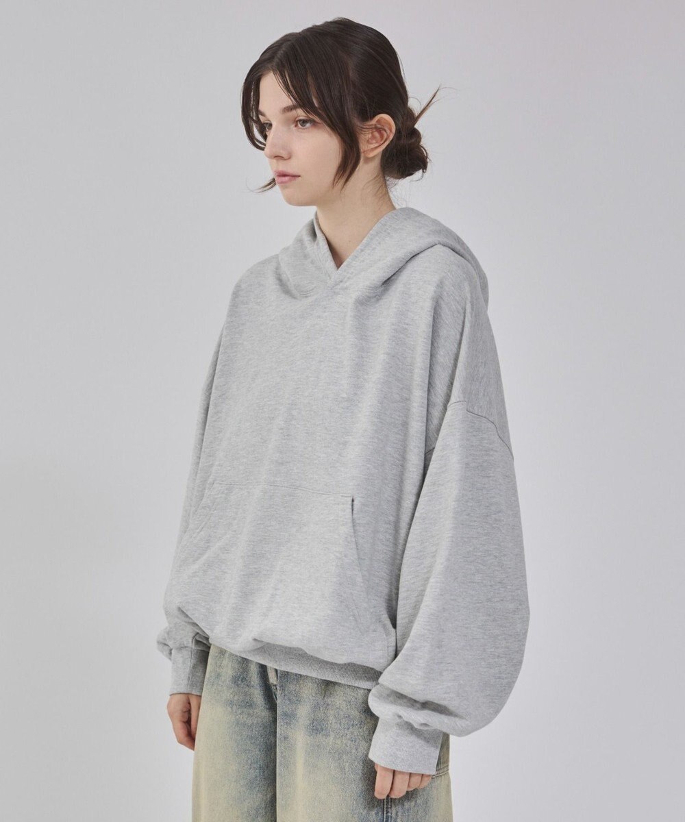 WEGO 【ユニセックス着用ITEM】バルーンクロップドプルパーカー 