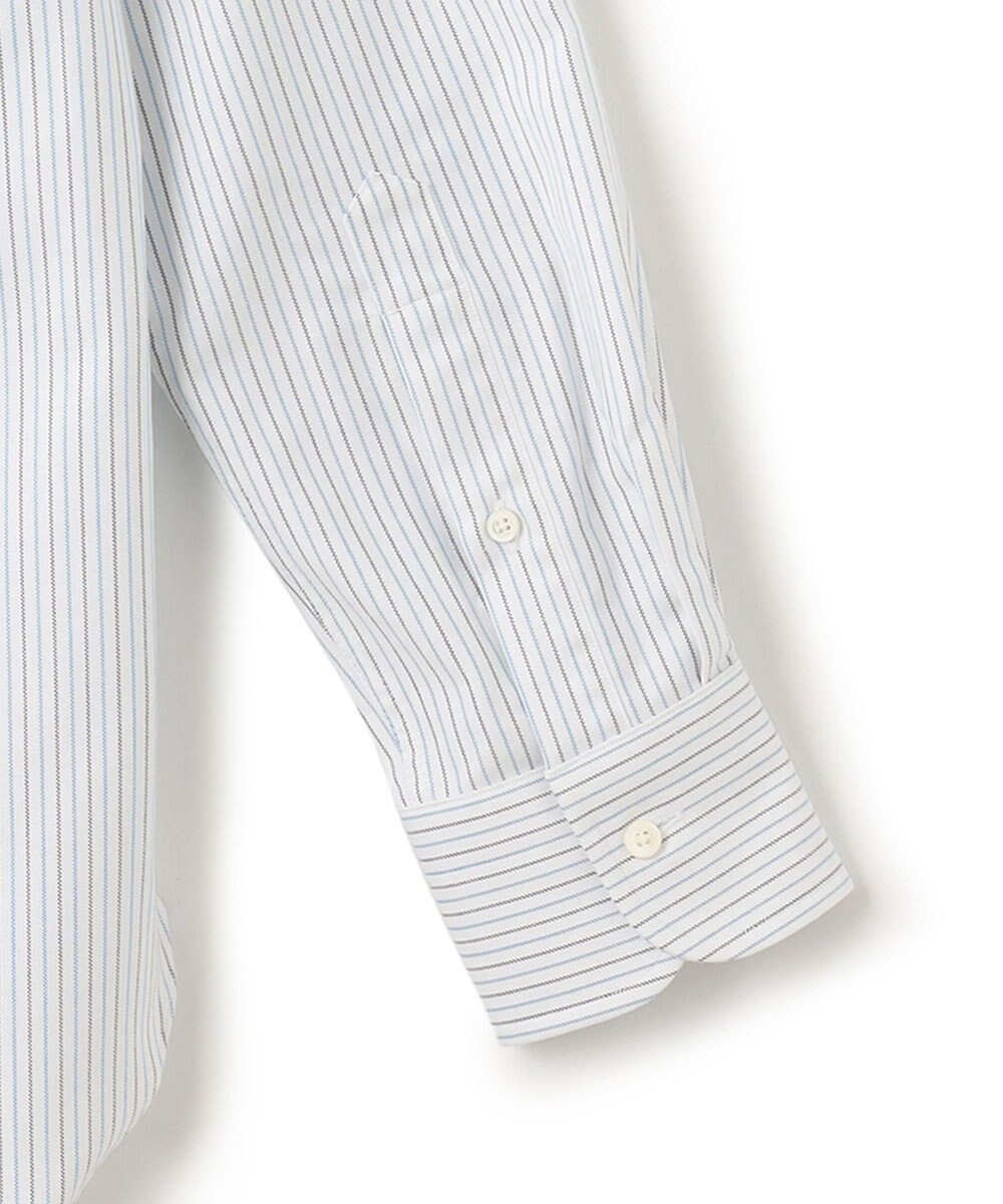 J.PRESS MEN 【WEB・一部店舗限定】ターコイズストライプシャツ/B.D. 