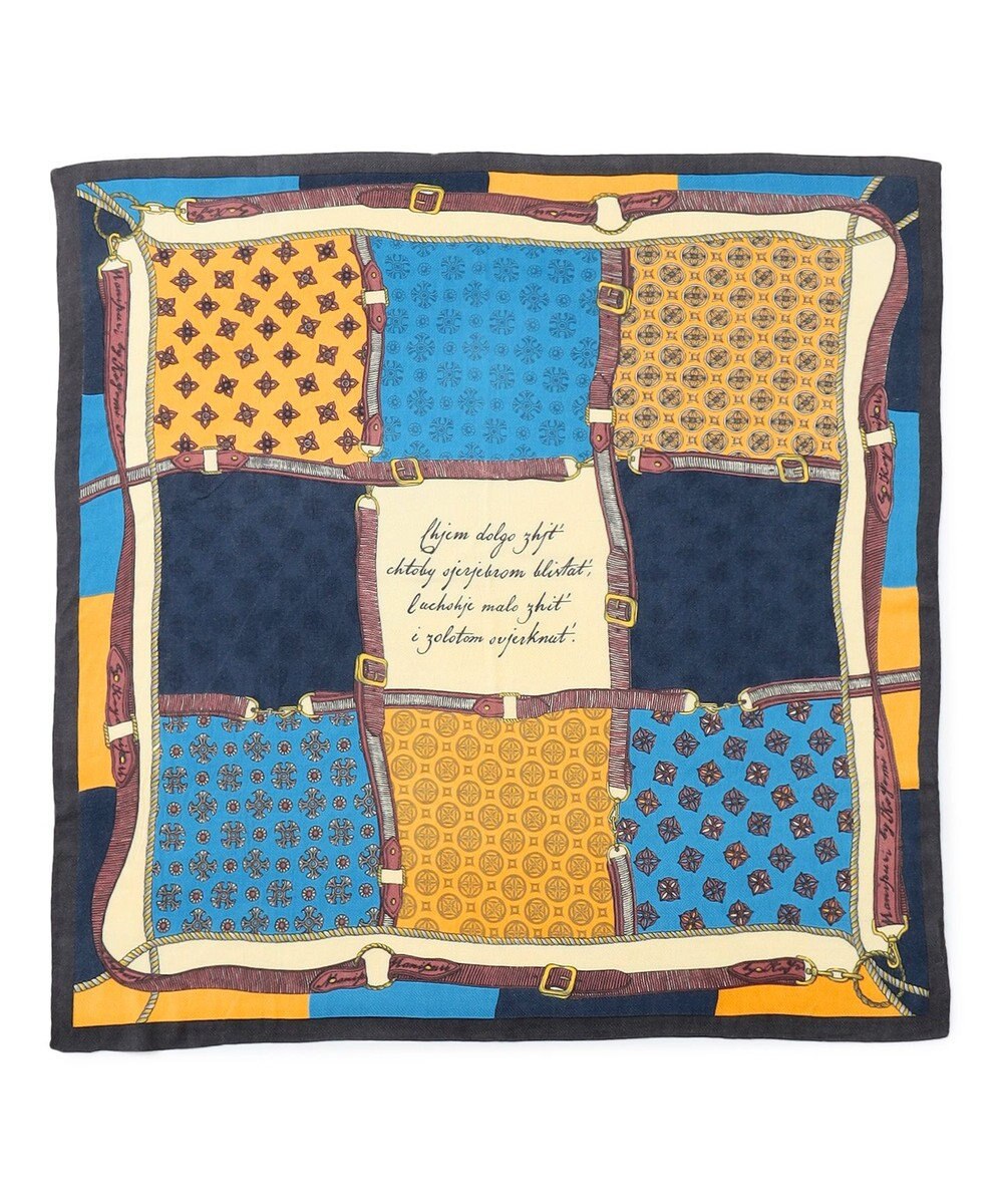 23区 manipuri ウール シルク ストール 