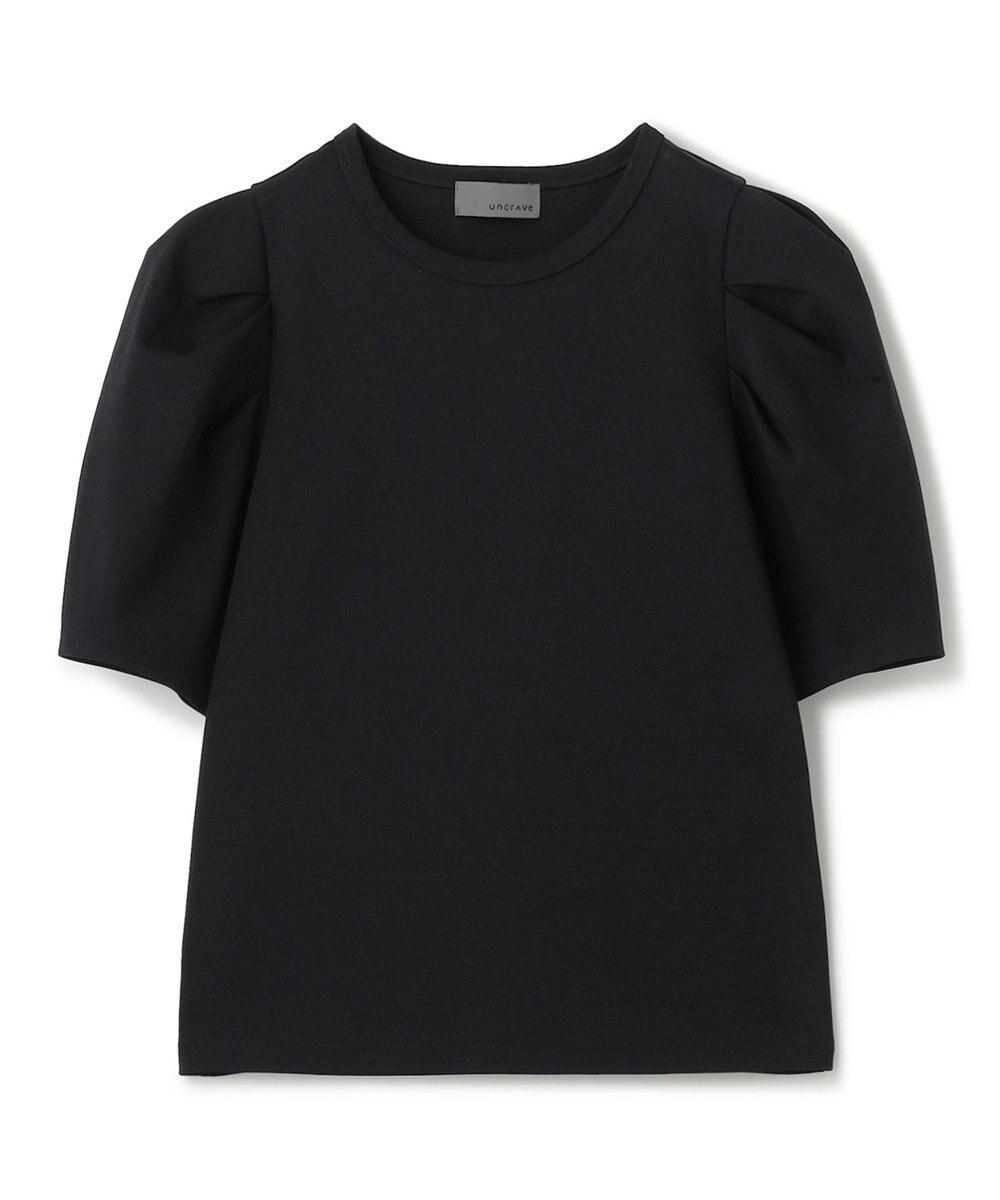 uncrave ダブルフェイスジャージー ボリュームスリーブカットソー 