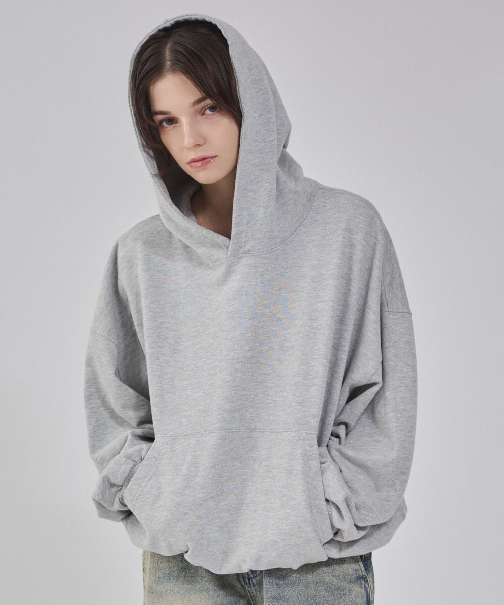 WEGO 【ユニセックス着用ITEM】バルーンクロップドプルパーカー 