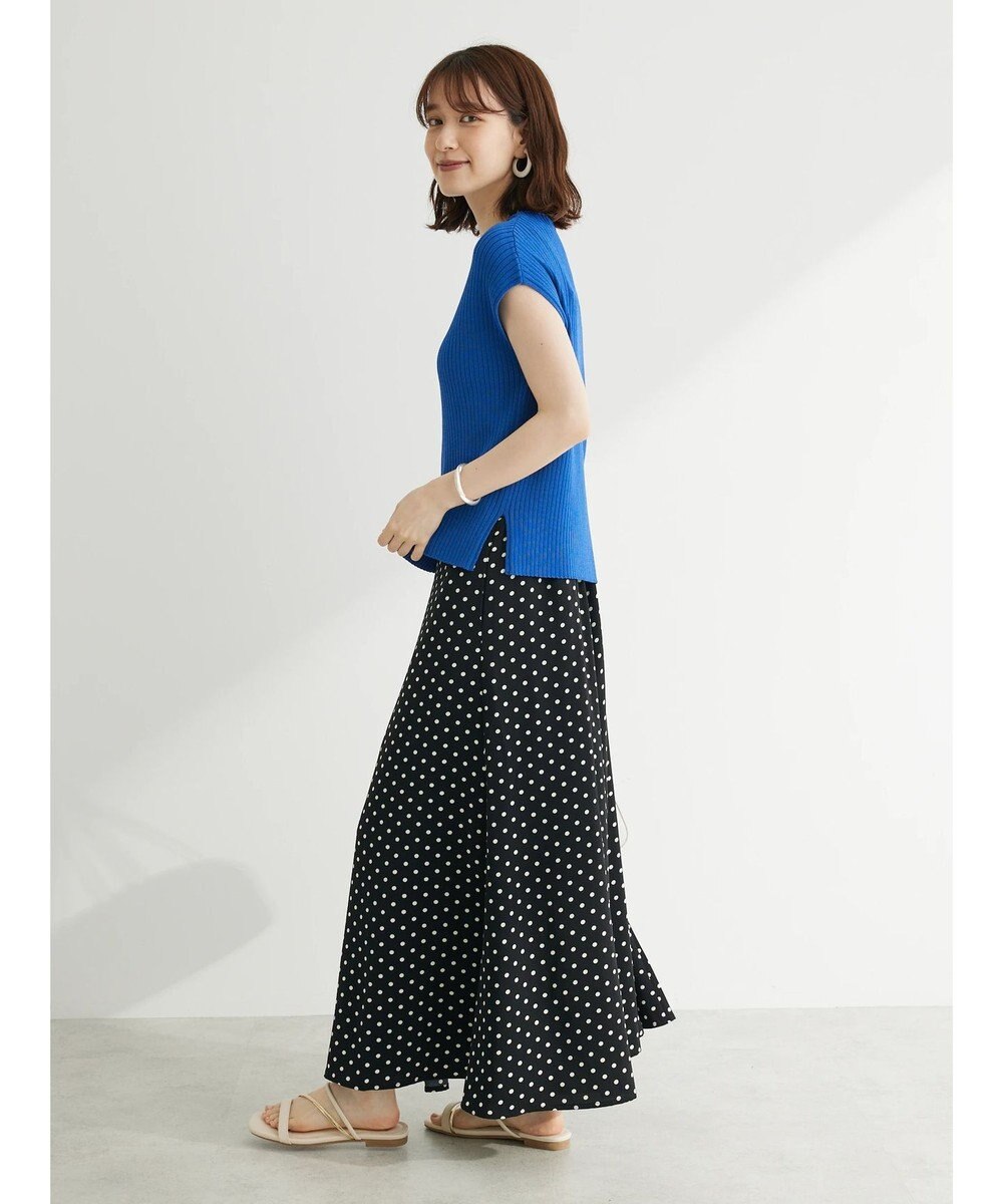 Green Parks ・Ｐｅｔｉｔ　Ｆｌｅｕｒ　フレンチスリーブリブニット 