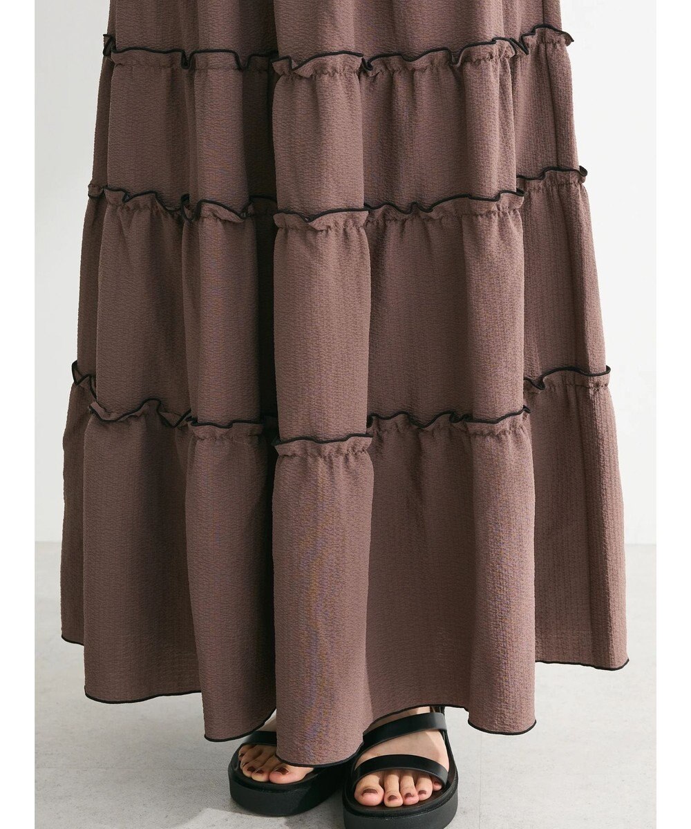 Green Parks ・SUGAR SPOON メローティアードスカート 