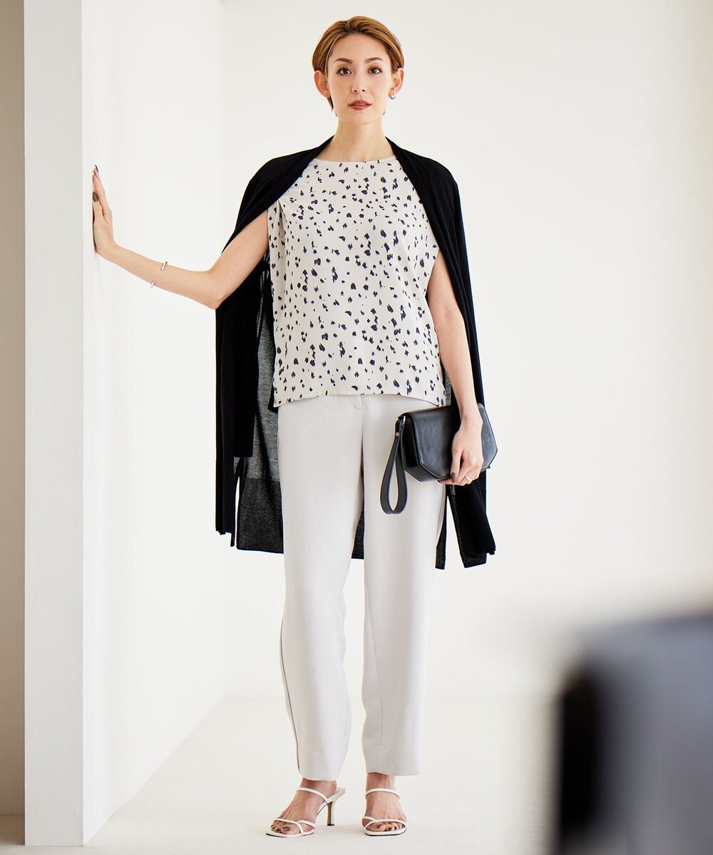 ICB 【接触冷感・洗える】PINION ロングカーディガン 