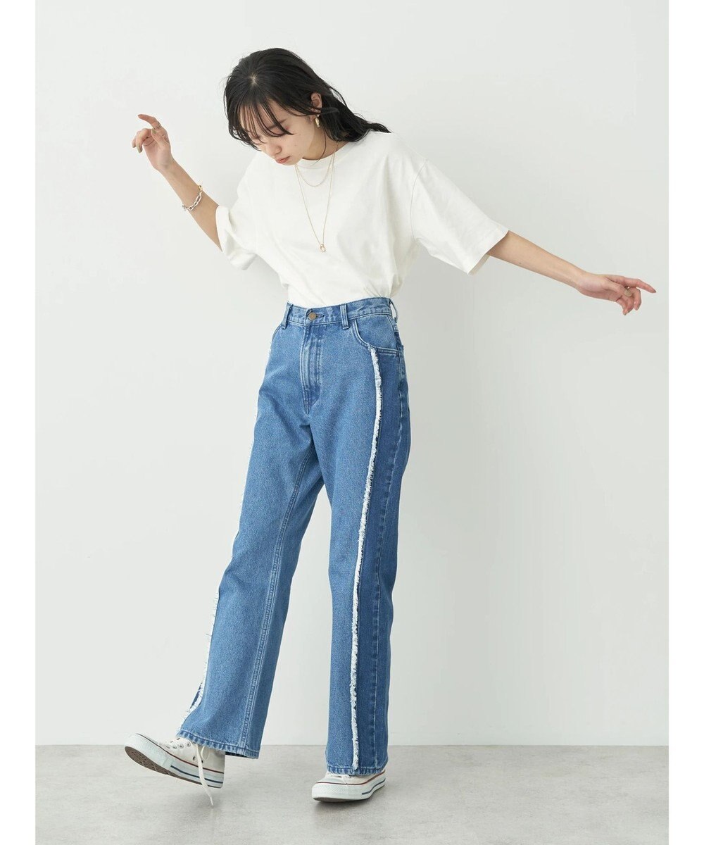 earth music&ecology ＢＯＸシルエットＴ（汗じみ防止） 