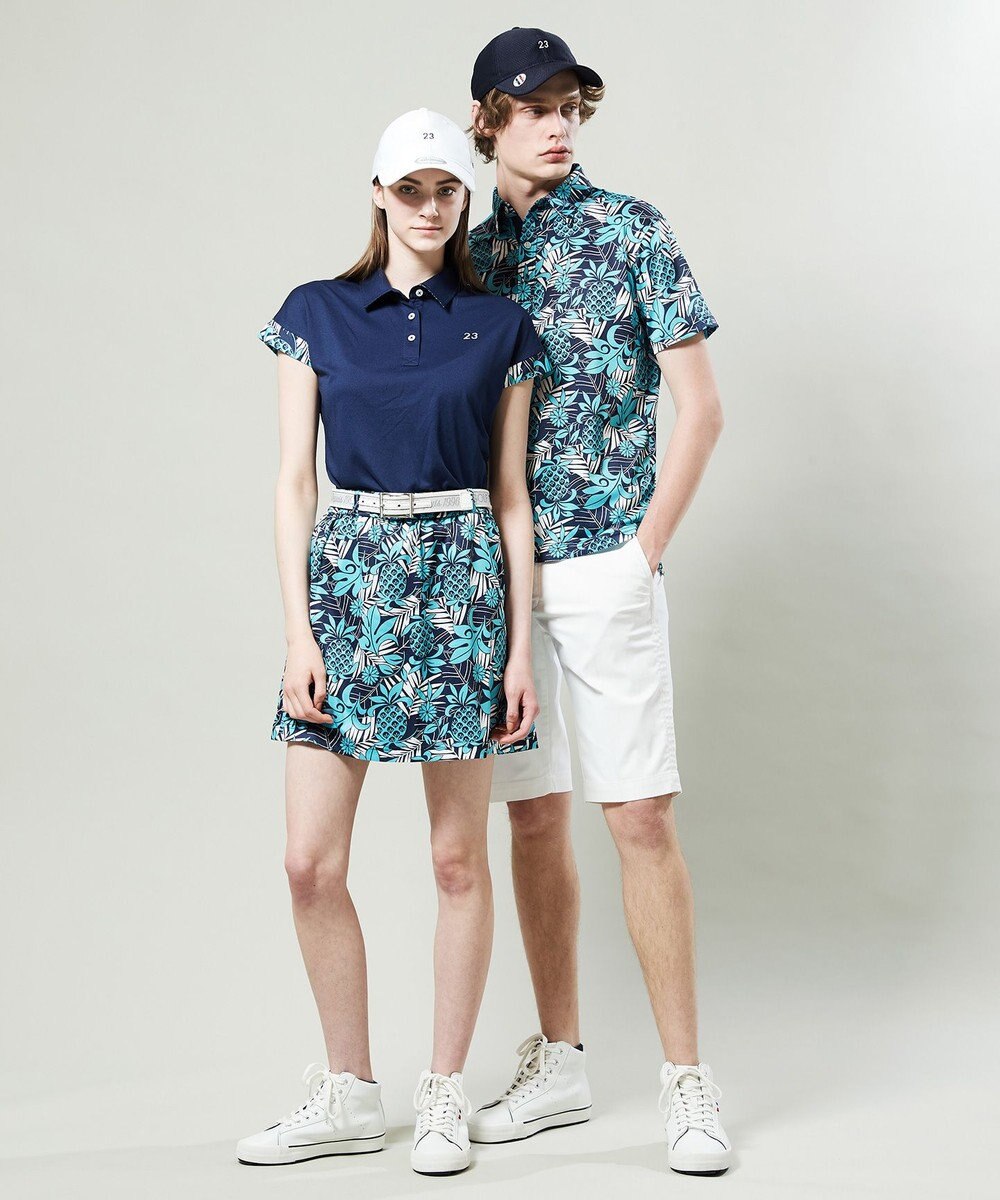 23区GOLF 【WOMEN】【ストレッチ】オリジナル JAPAN アロハ 総柄ボトム 