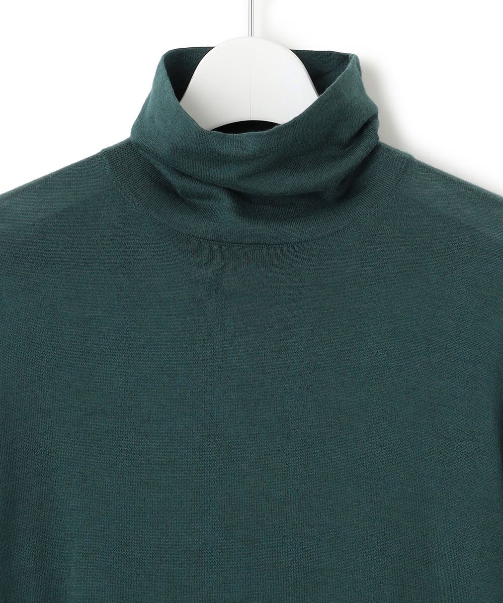 23区 L 【洗える】スムージーコットン シアー ニット 