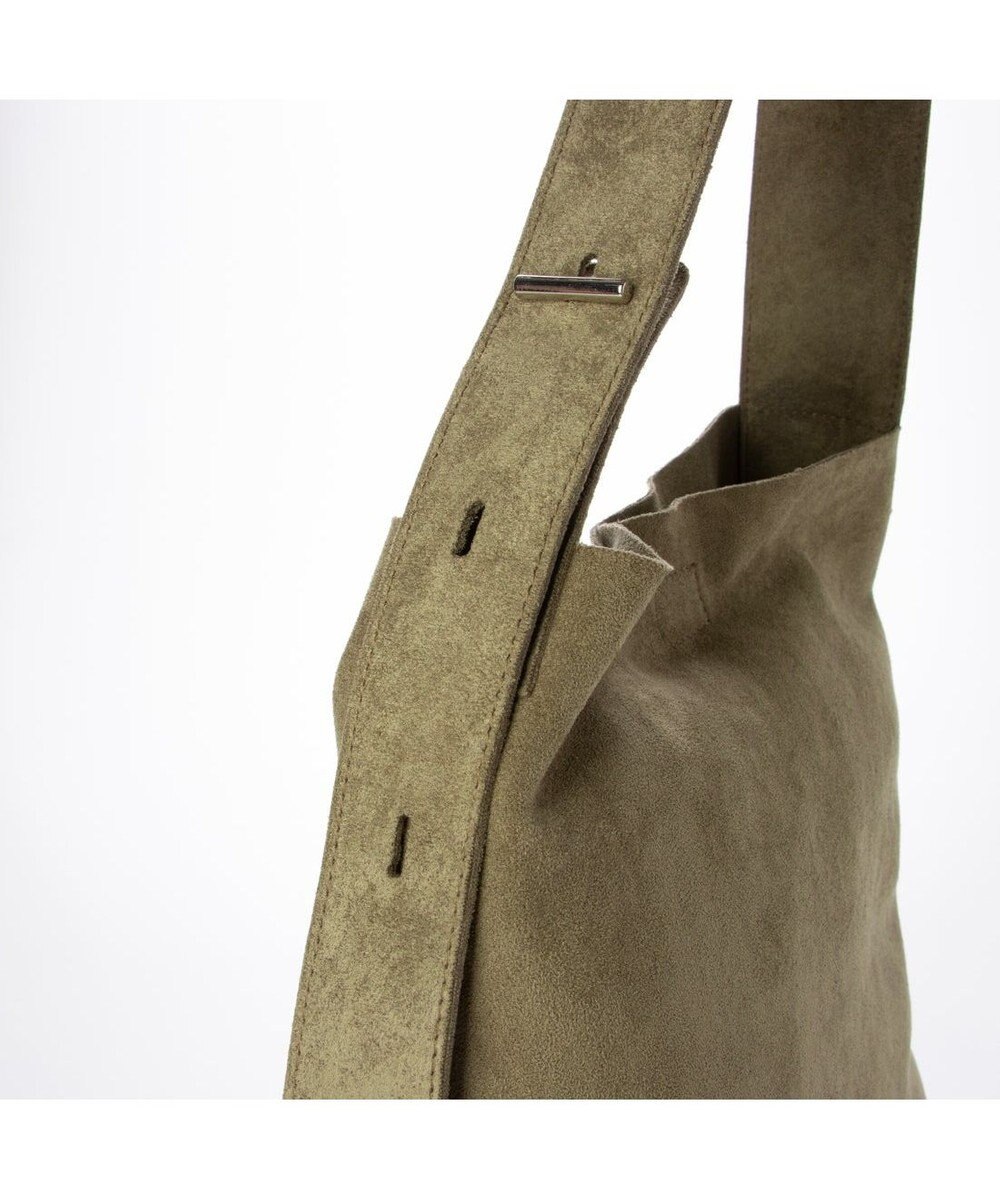 UNBILLION カシュカシュ cachecache / フェイクスエードホーボーバッグ 