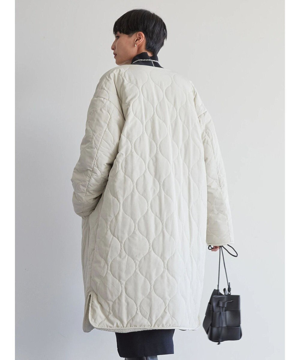 AMERICAN HOLIC 【WEB限定】あったかリバーシブルキルティングコート 