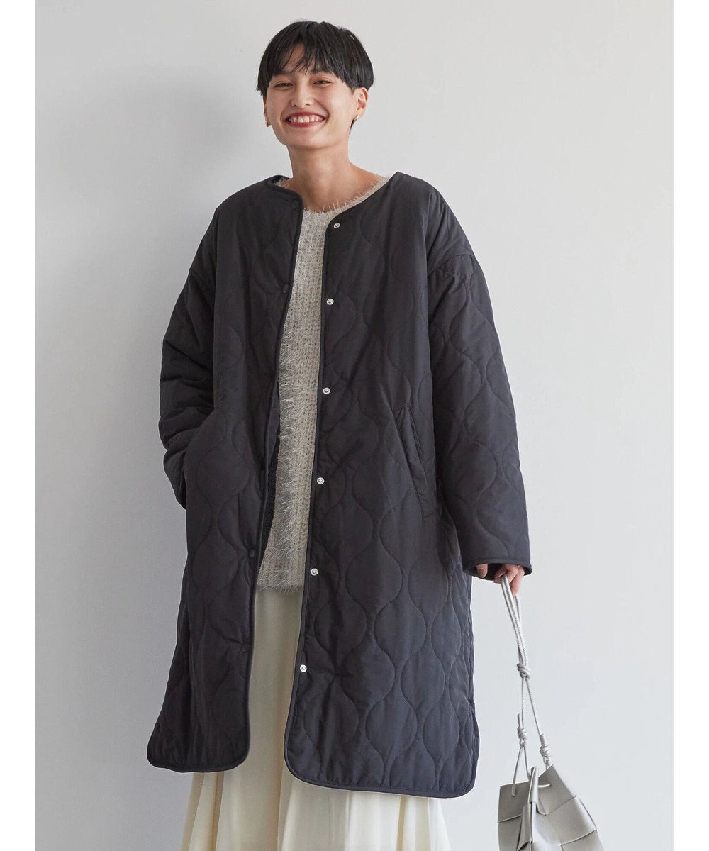 AMERICAN HOLIC 【WEB限定】あったかリバーシブルキルティングコート 