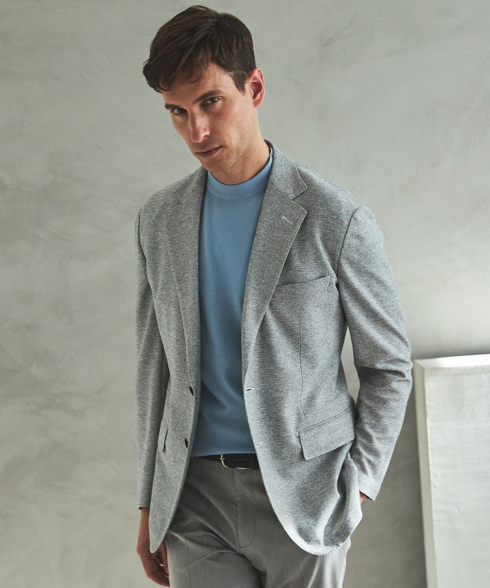 GOTAIRIKU ３年連続売上NO1【吸水速乾/洗える/ストレッチ】ノルマンディーリネン カーディガンジャケット(25/26年モデル) 