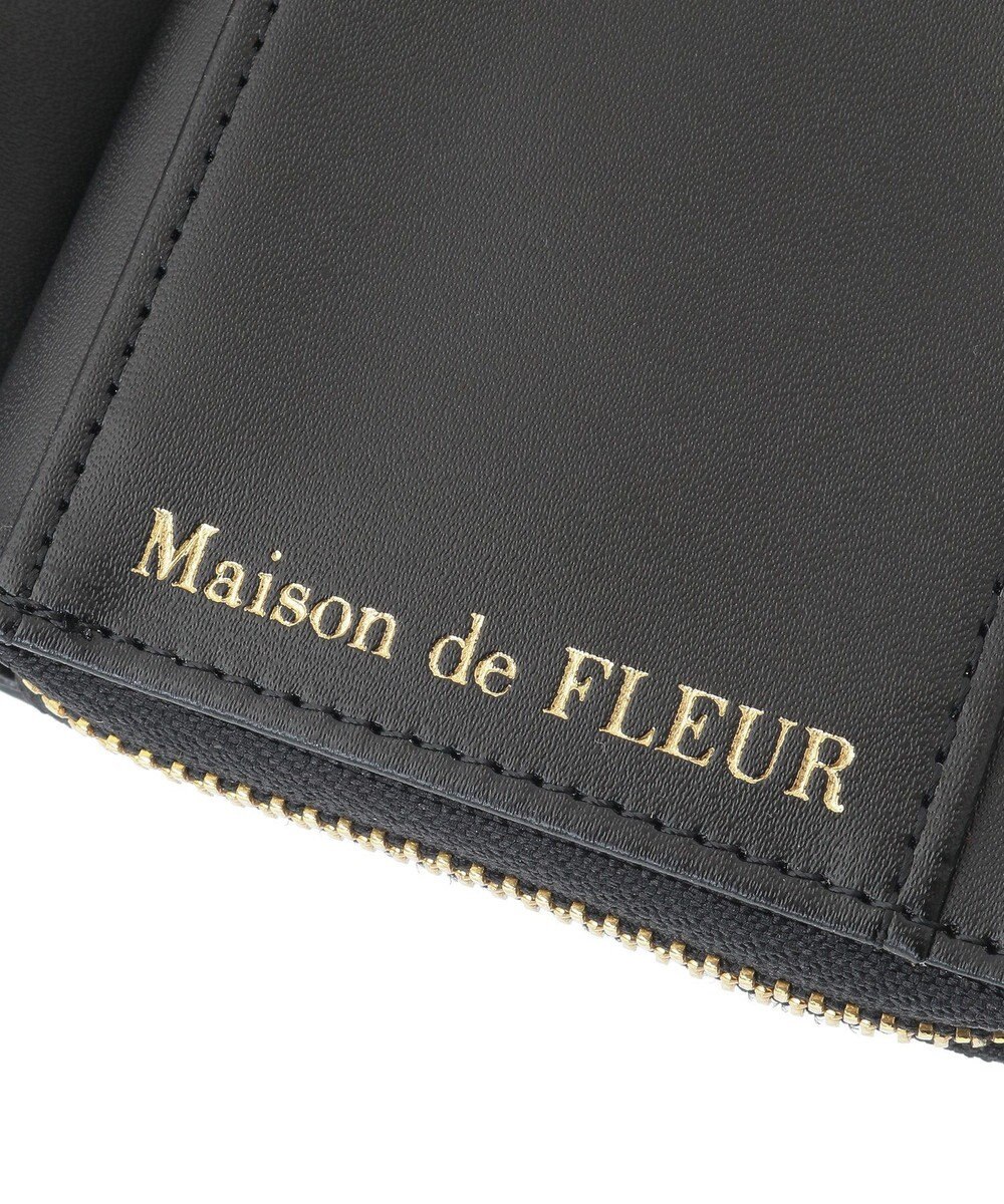 Maison de FLEUR チュールストラップウォレット 