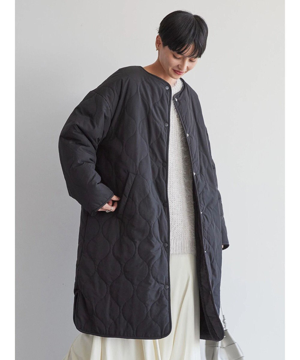 AMERICAN HOLIC 【WEB限定】あったかリバーシブルキルティングコート 