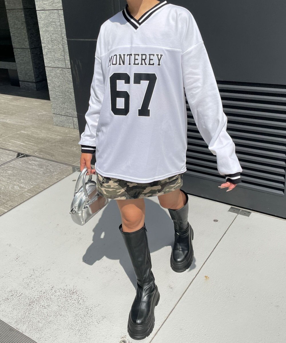 WEGO ナンバリングキリカエプルオーバー 