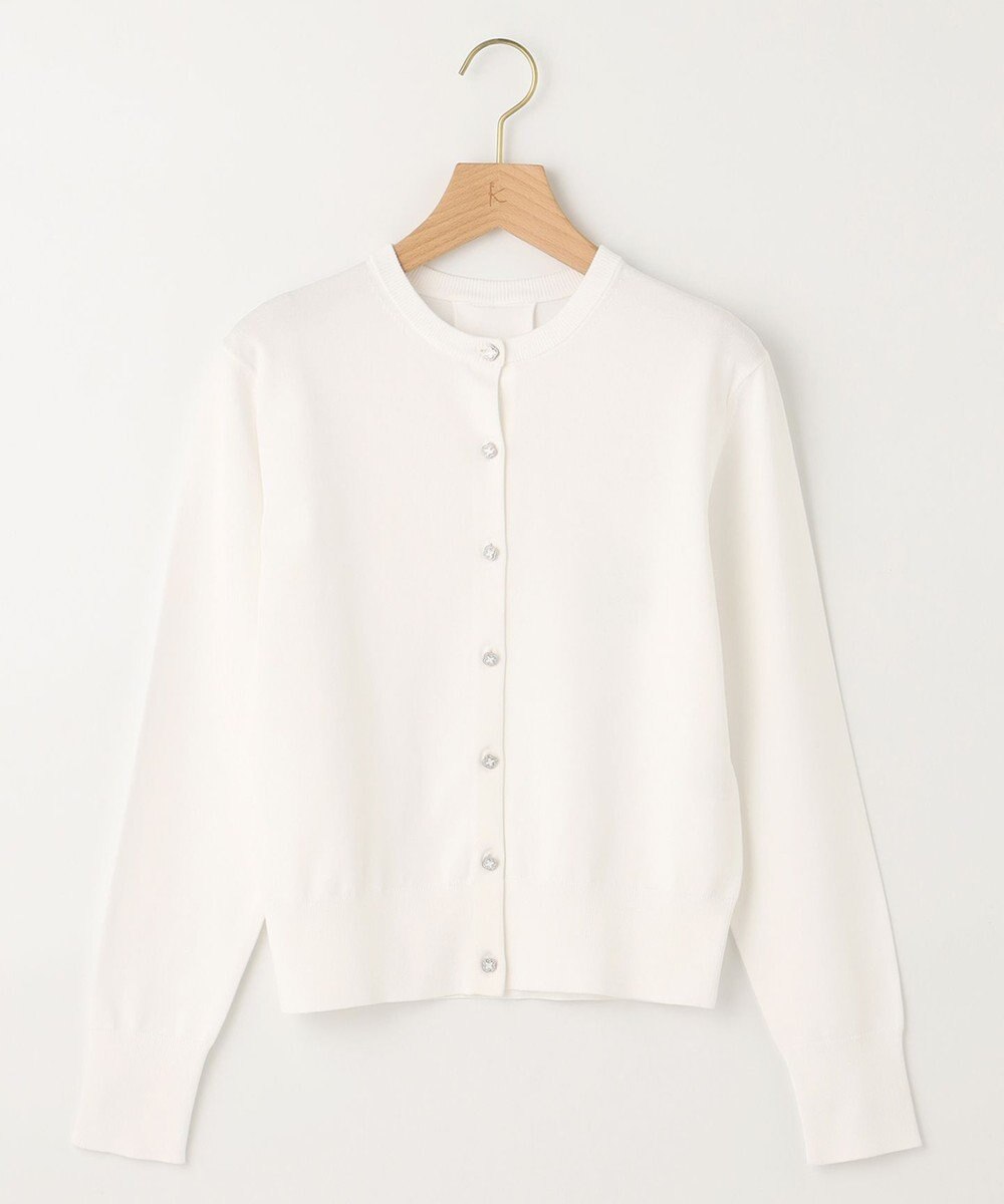 組曲 【8色展開・アンサンブル対応】ブーケカラーカーディガン 