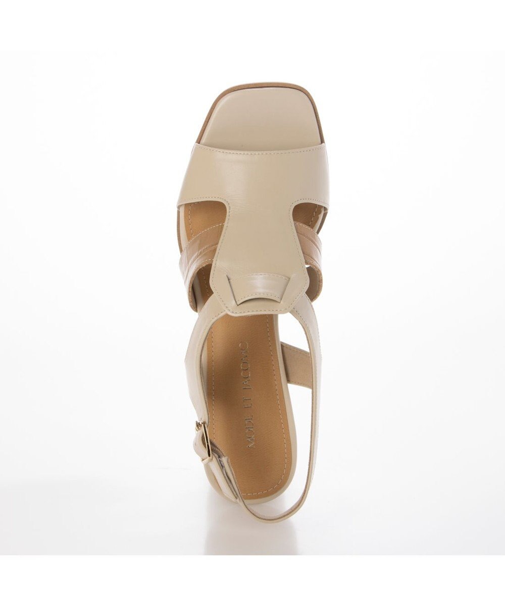 MODE ET JACOMO <MODE ET JACOMO>バックベルトグルカサンダル 