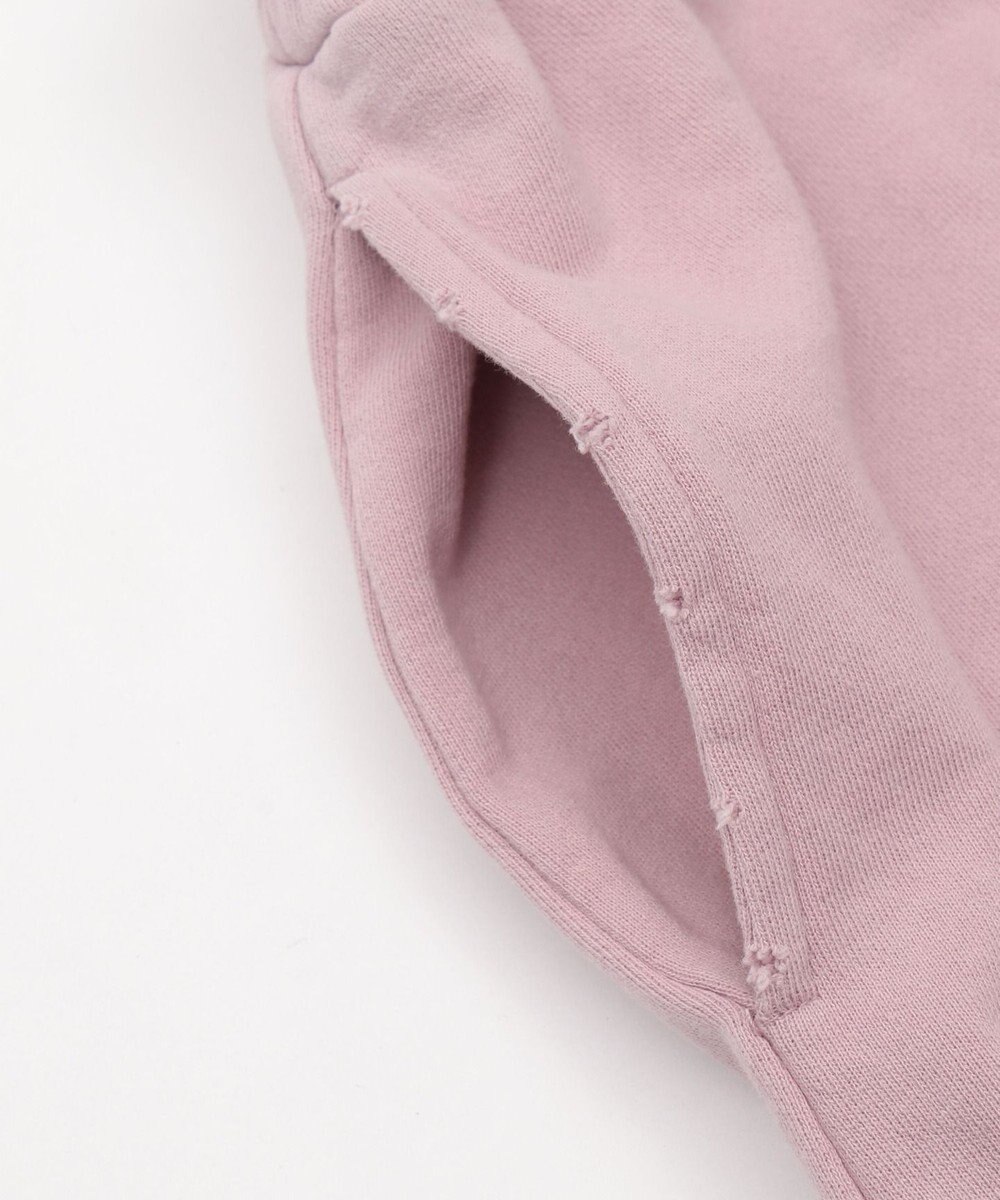 WEGO 【ユニセックス着用ITEM/ウエストゴム】ダメージアップリケショートパンツ 