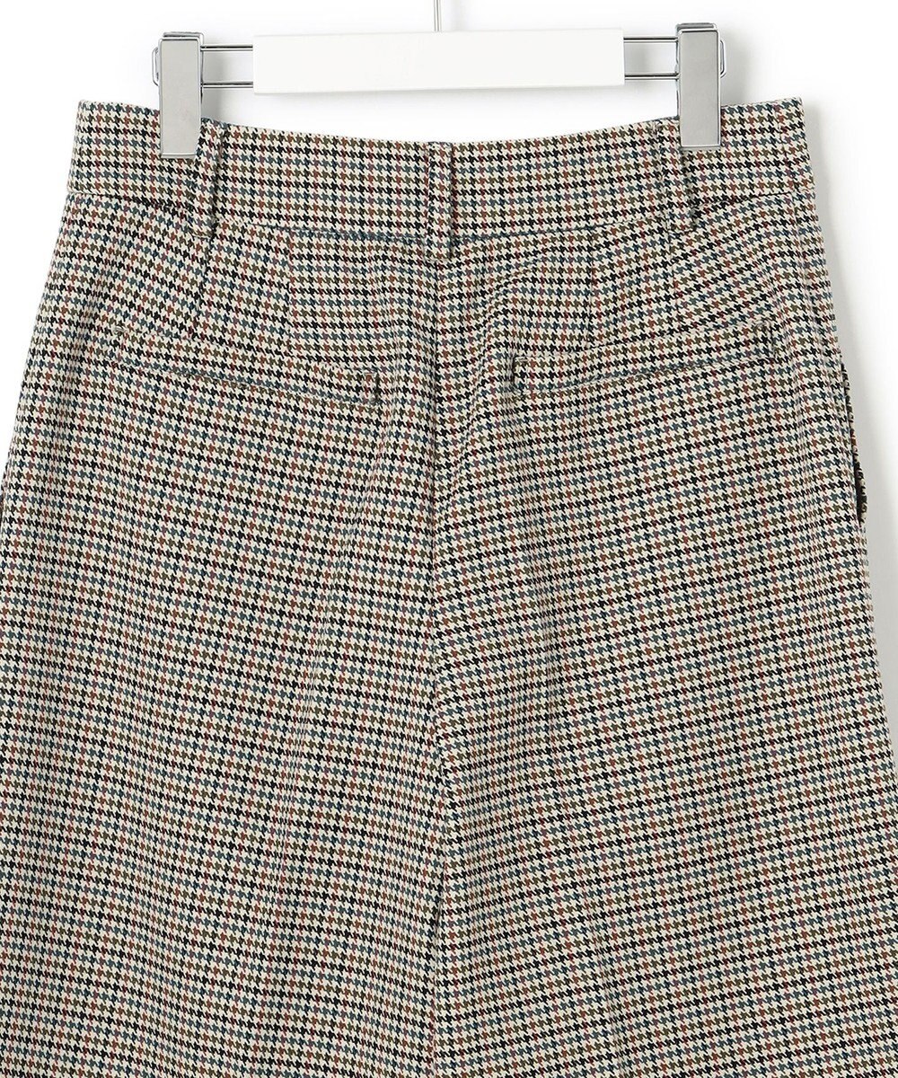 23区 ライトツイード チェック ハーフパンツ 