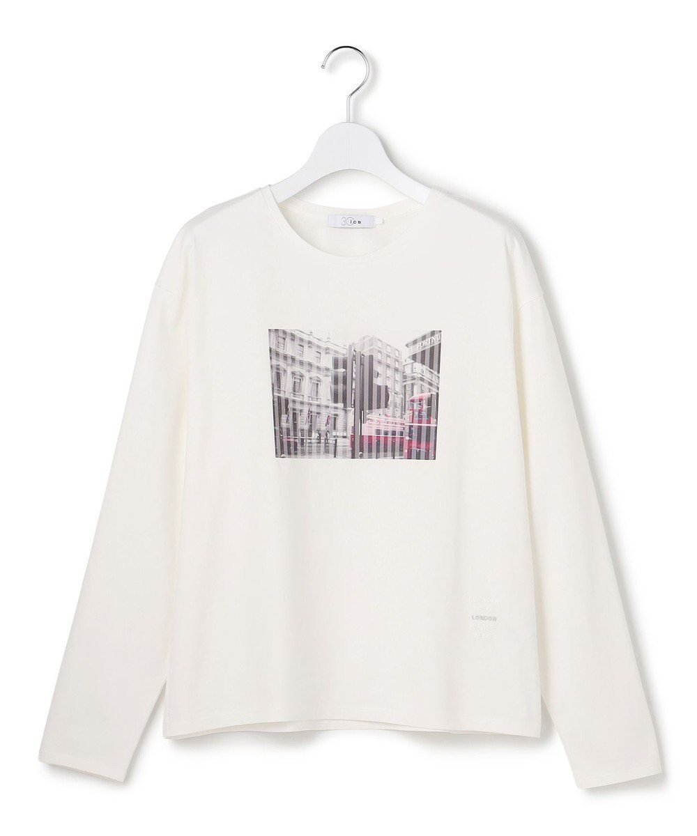 ICB 【30th ANNIVERSARY】 LONDONフォトプリント ロングスリーブTシャツ 