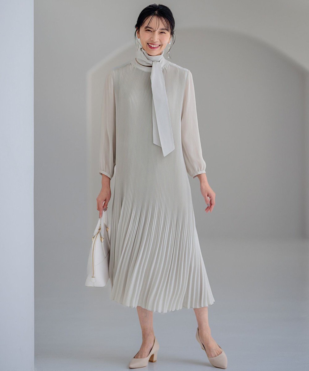 23区 S 【VERYコラボ】シャイニーアムンゼン プリーツ ワンピース 