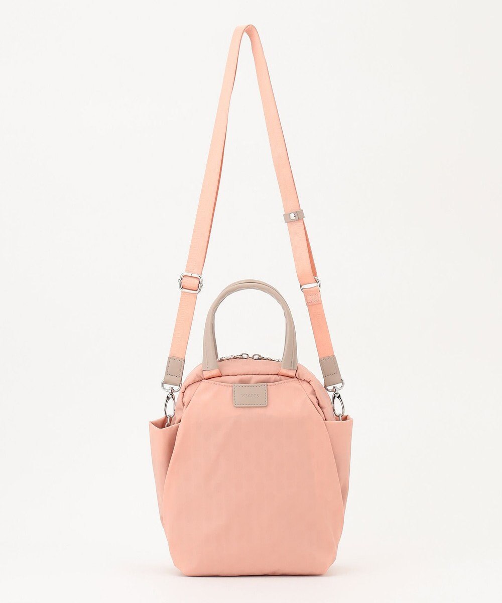 Y'SACCS はっ水ドットジャカード　ショートハンドル付き　軽量2wayショルダー 