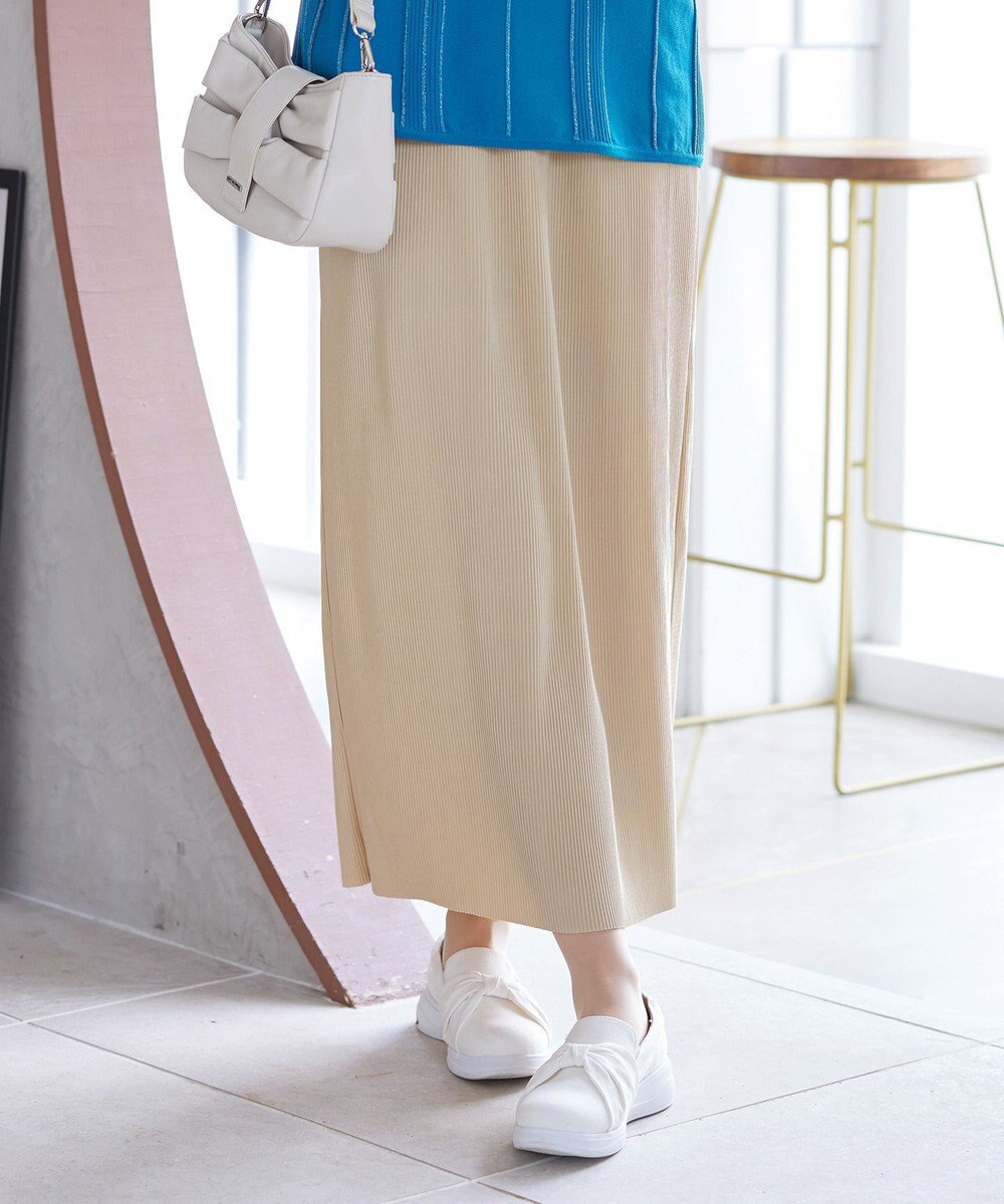 Tiaclasse L 【おのののかさん着用】クリスタルプリーツスカート 