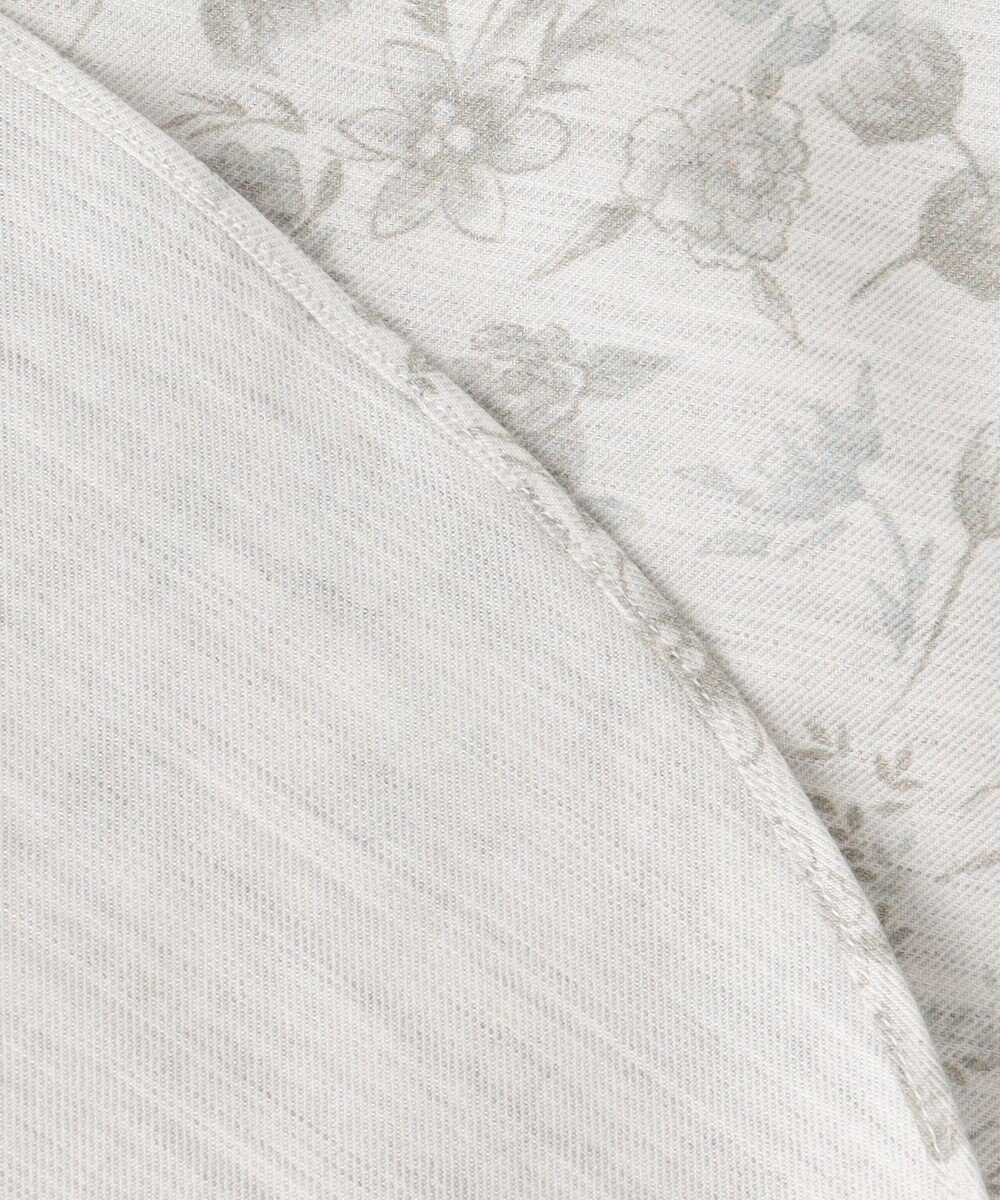 JOSEPH ABBOUD 【キングサイズ・自然な光沢感】コットンビエラフラワープリント シャツ 