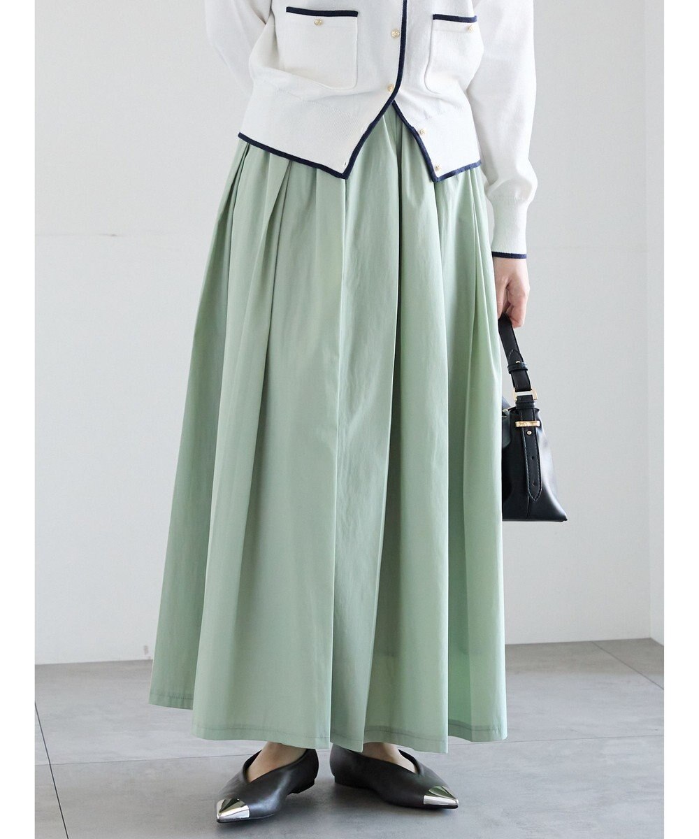 Te chichi ダブルタックフレアスカート 