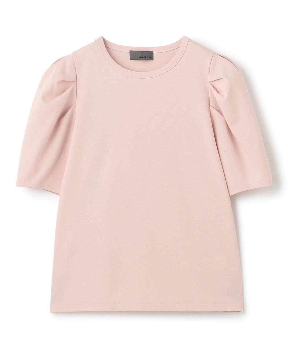uncrave ダブルフェイスジャージー ボリュームスリーブカットソー 