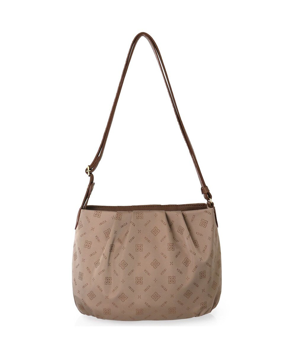 IBIZA ロゴナイロン　ショルダーバッグ 