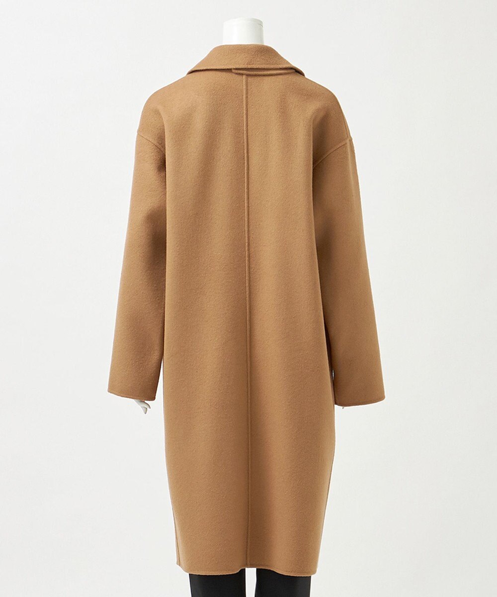 23区 S 【エステータ】ウールリバー ケープ付き コート 