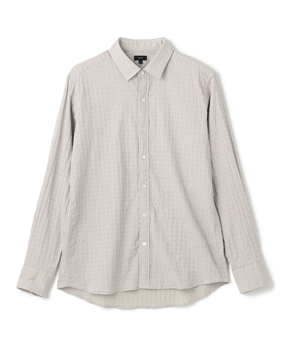 JOSEPH HOMME トリックジャガード　レギュラーカラーシャツ 