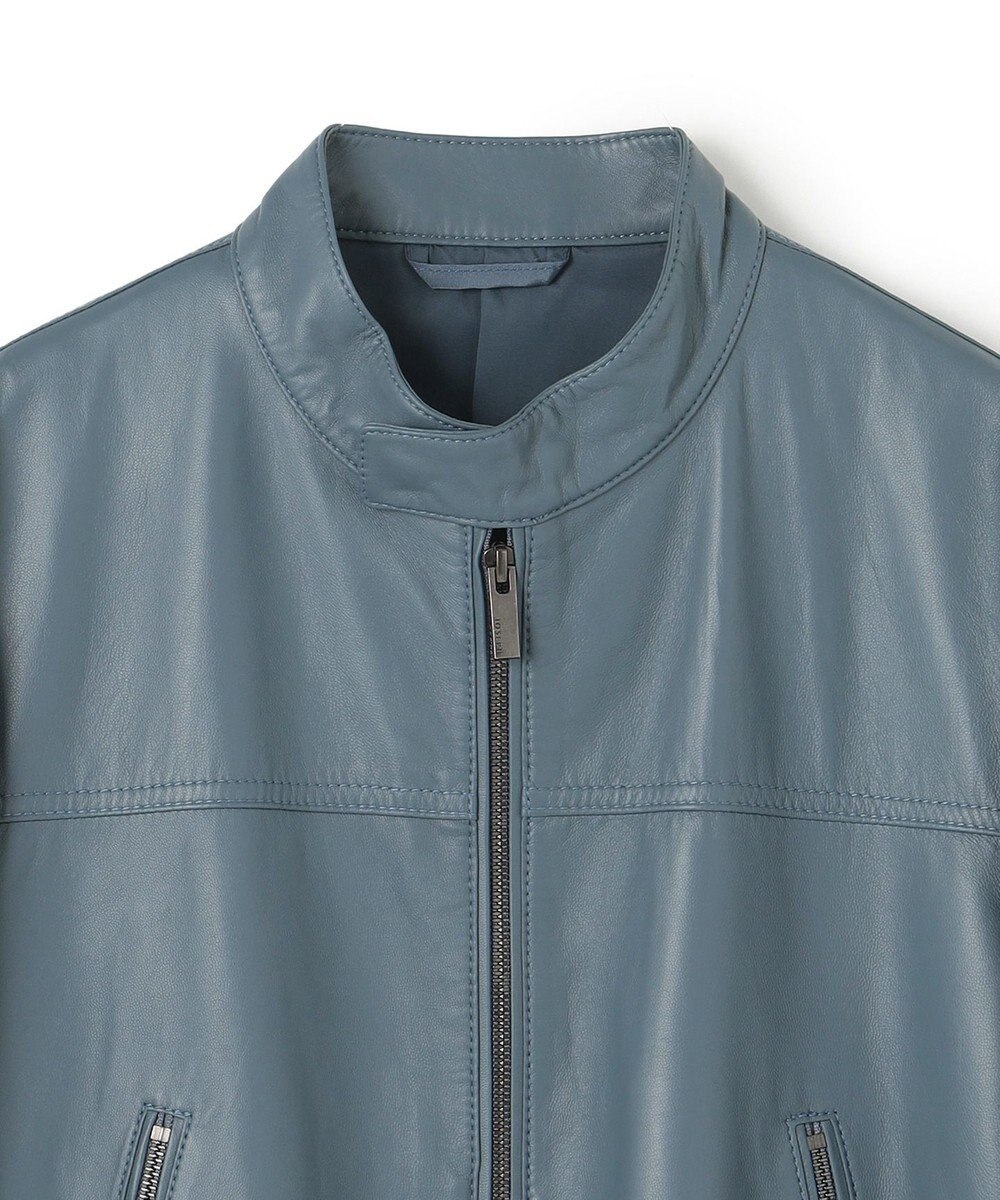 JOSEPH HOMME ライトラムナッパレザー　シングルライダース 