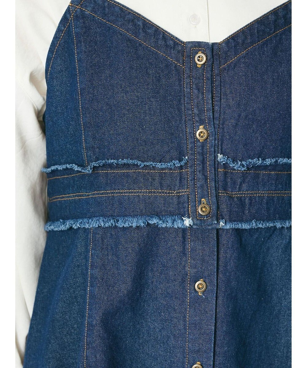 CRAFT STANDARD BOUTIQUE デニム２ＷＡＹキャミビスチェ 