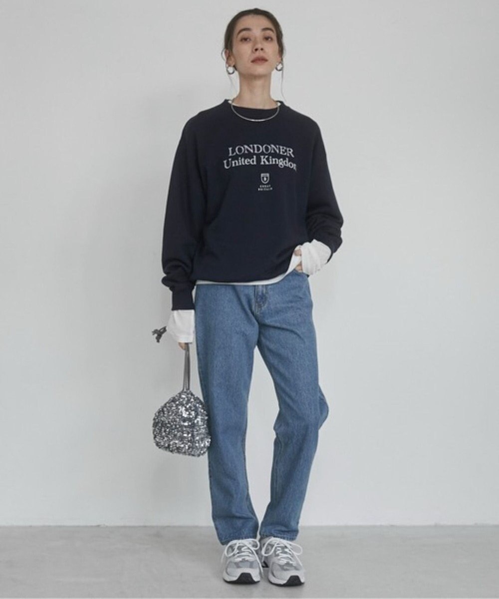 WEGO 【ANGIE VINTAGE】カレッジロゴスウェット 