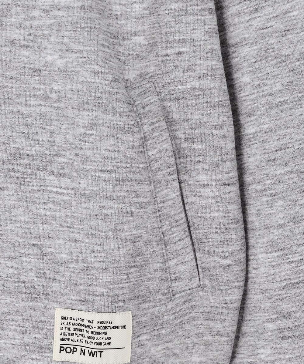 PW CIRCULUS 【WOMEN】ハーフジップ 裏毛スウェットトップス ゴルフウェア レディース 