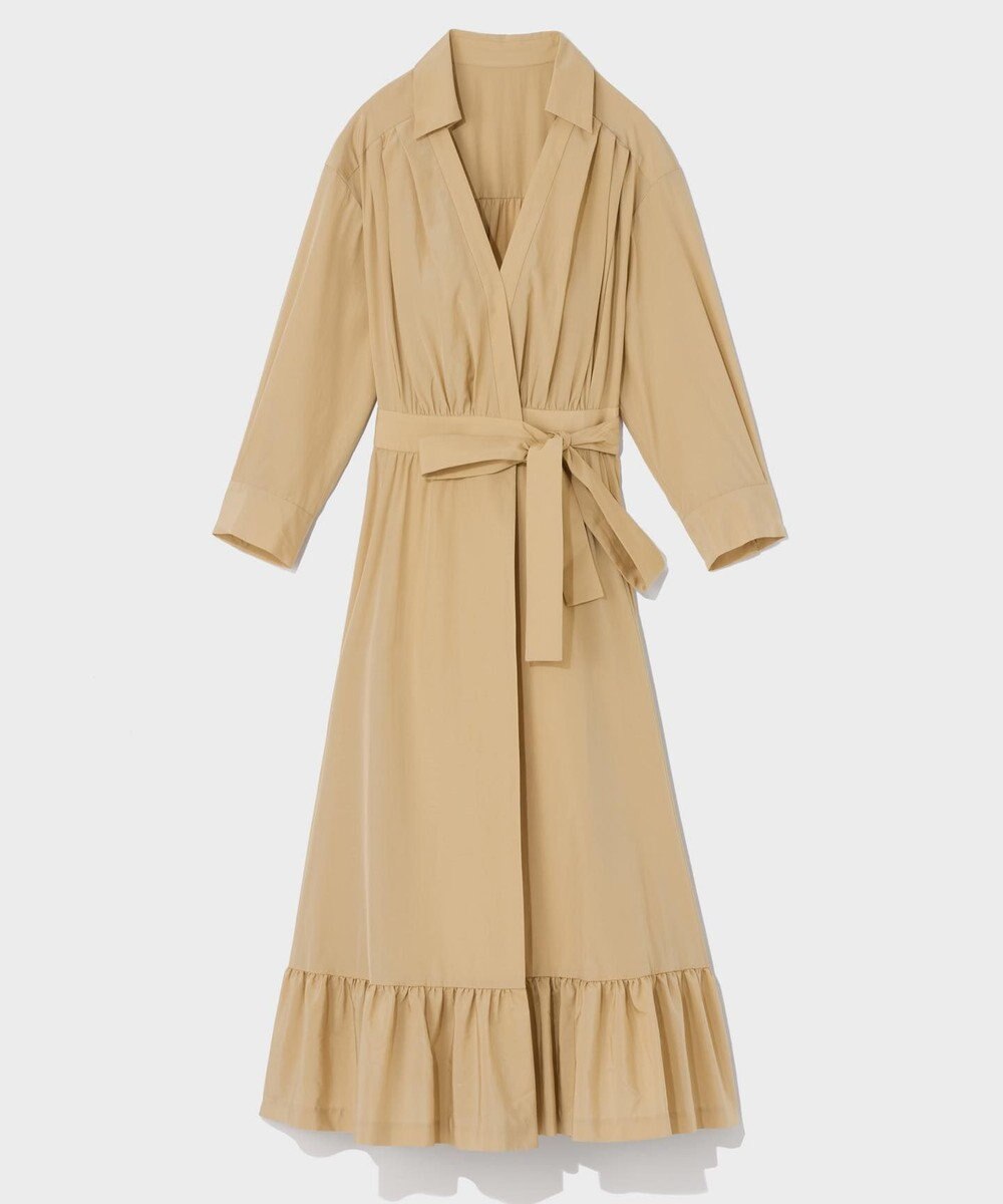 GRACE CONTINENTAL カシュクールシャツワンピース 