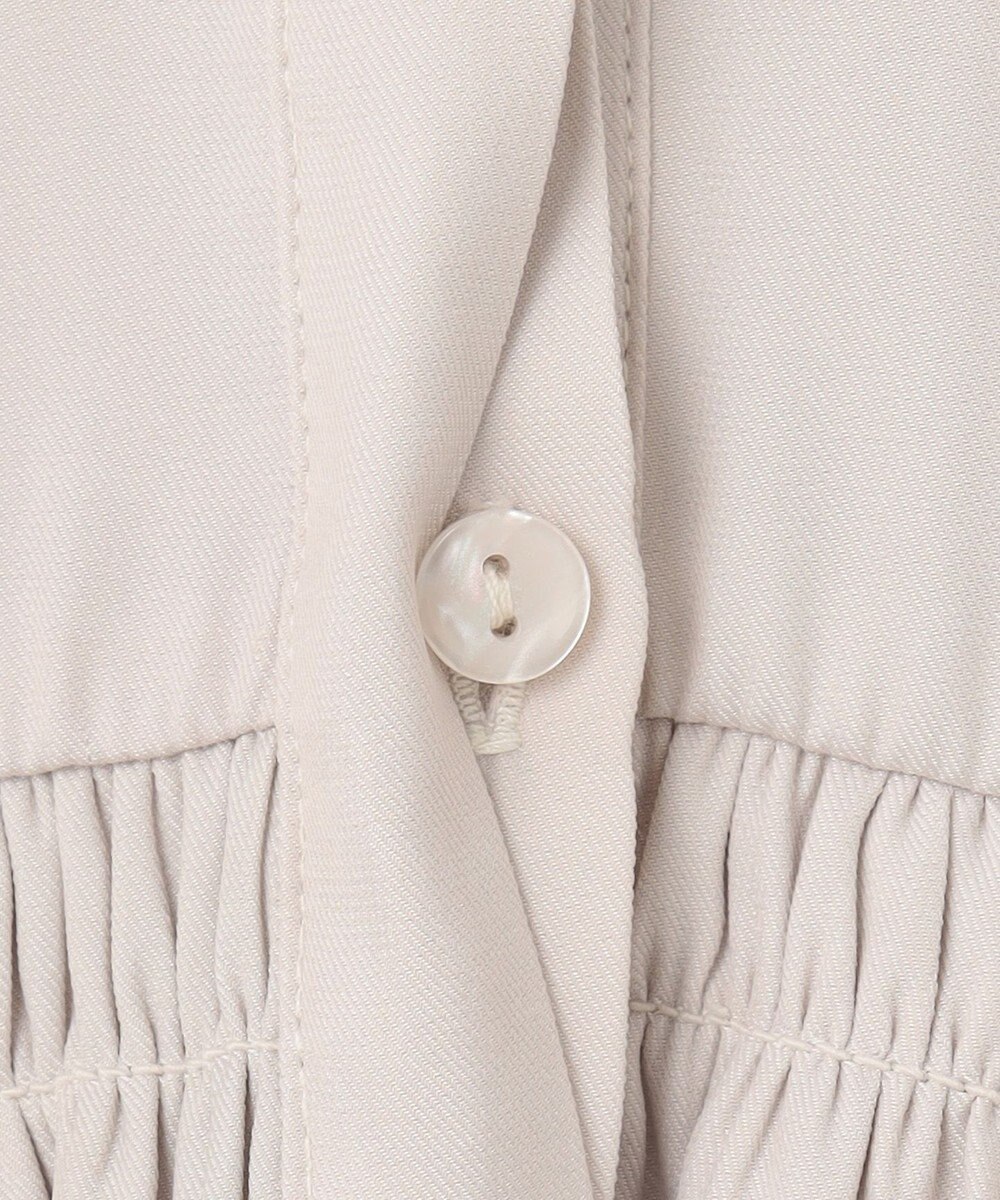 ANY SIS S 【洗える】かさねシャーリング ブラウス 