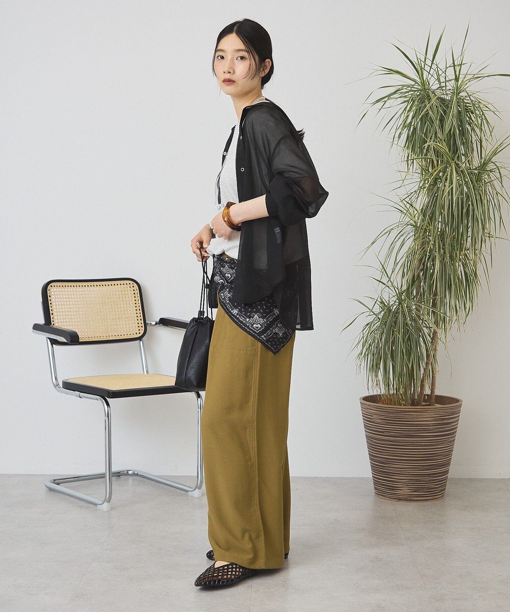 AMERICAN HOLIC シアーフーディーシャツ 