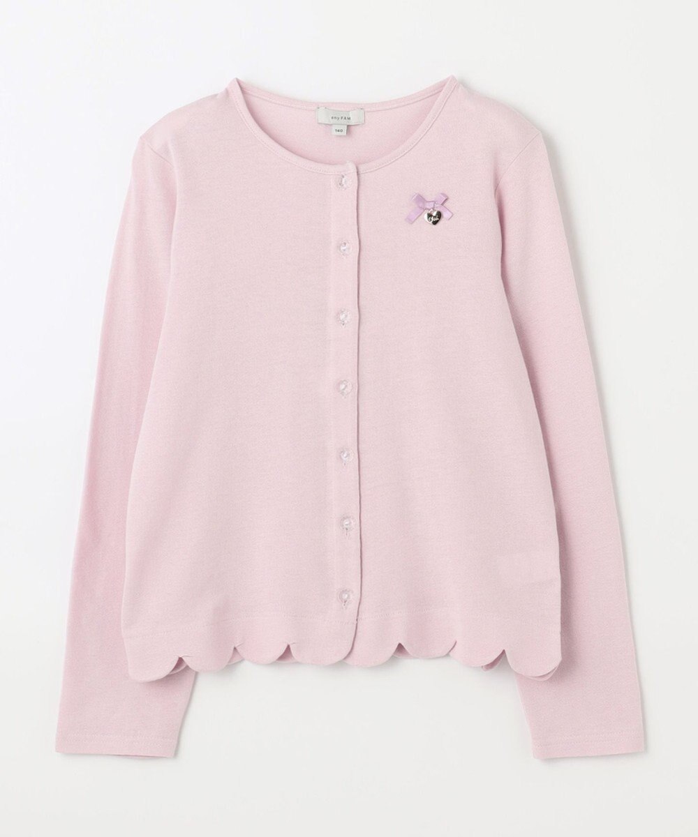 ANY KIDS 接触冷感 UVケア カーディガン 